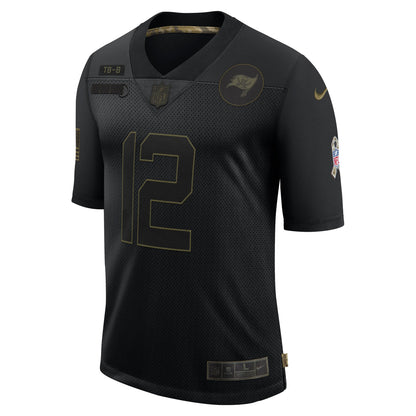 Tampa Bay Buccaneers Tom Brady Limited Salute To Service Black Football Jersey product image