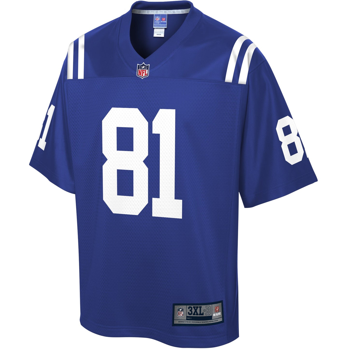 Indianapolis Colts Mo Alie-Cox Pro Line Big & Tall Royal Football Jersey product image