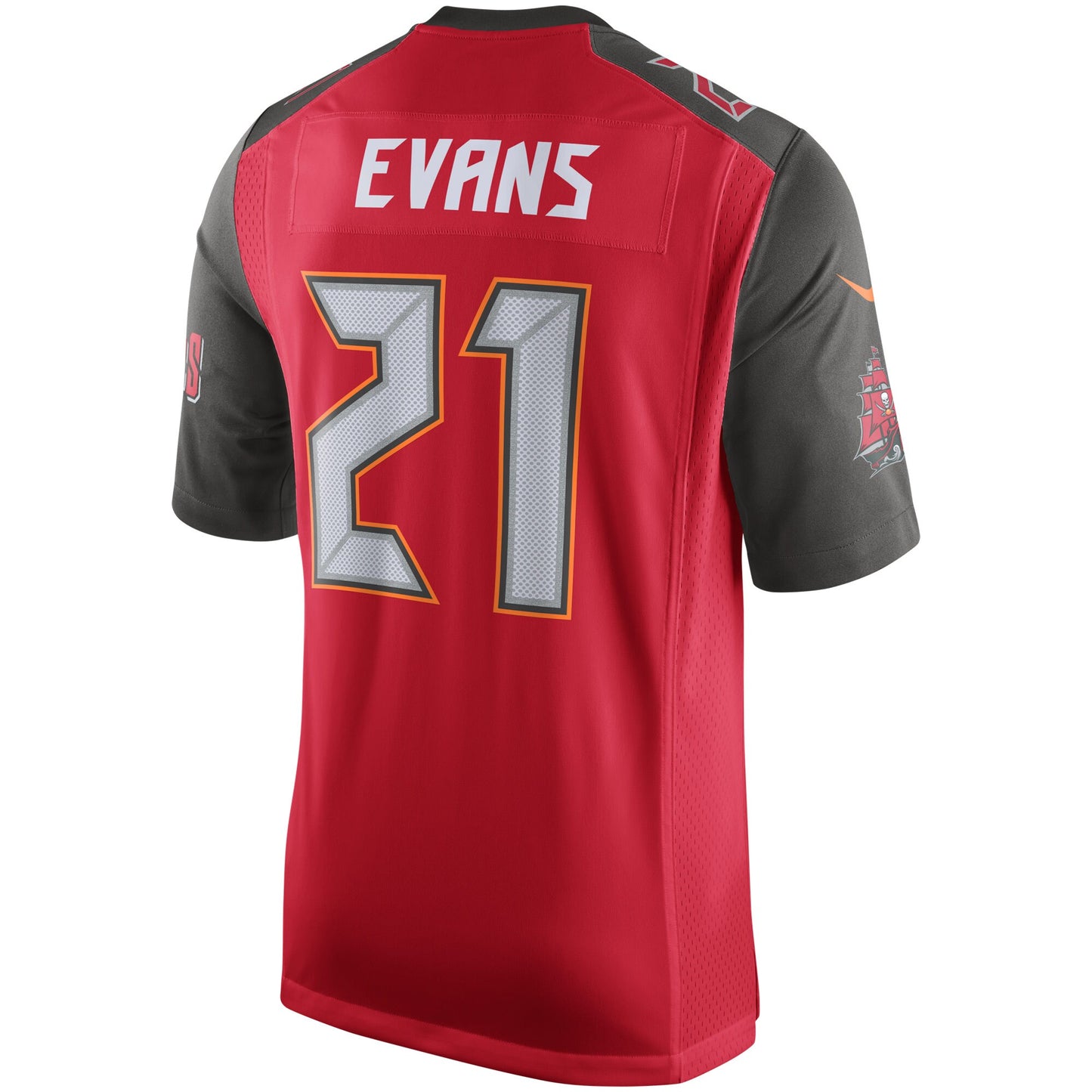 Tampa Bay Buccaneers Justin Evans Game Red Football Jersey product image