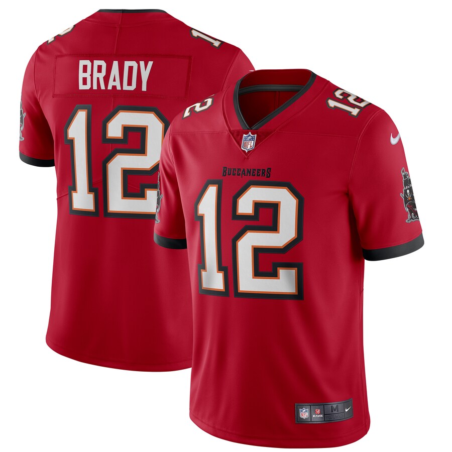 Tampa Bay Buccaneers Tom Brady Limited Red Football Jersey product image