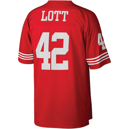 San Francisco 49ers Ronnie Lott 1920 Legacy Scarlet Football Jersey product image