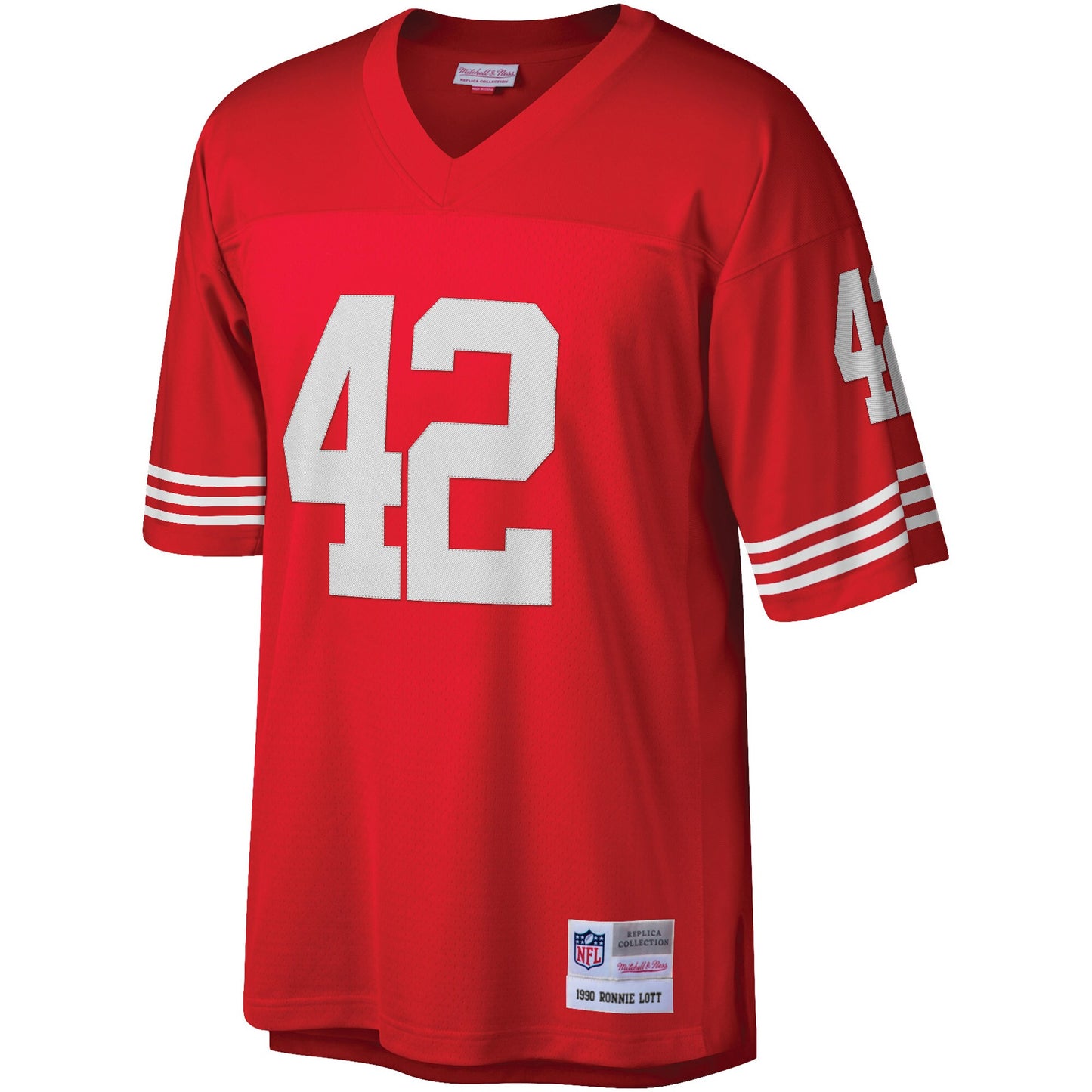 San Francisco 49ers Ronnie Lott 1920 Legacy Scarlet Football Jersey product image