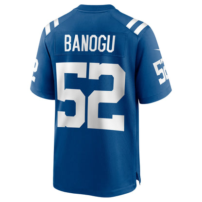 Indianapolis Colts Ben Banogu Game Royal Football Jersey product image