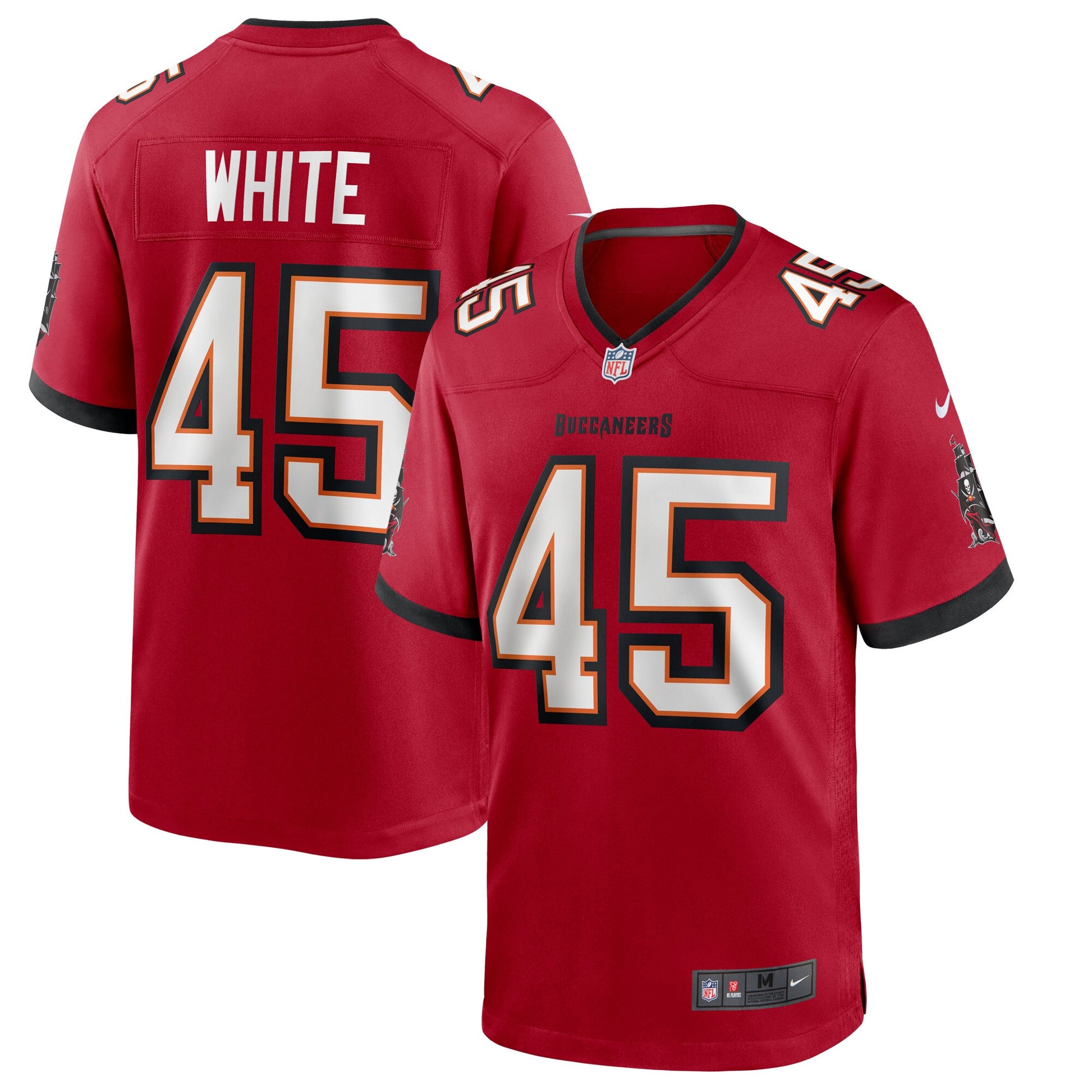 Tampa Bay Buccaneers Devin Game White Football Jersey product image