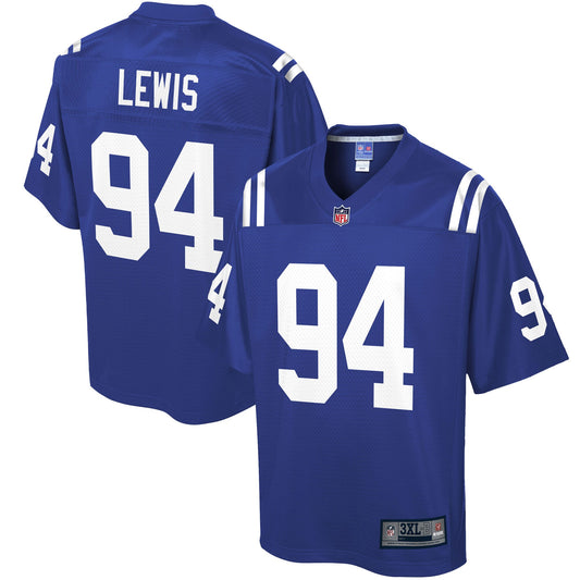 Indianapolis Colts Tyquan Lewis Pro Line Big & Tall Royal Football Jersey product image