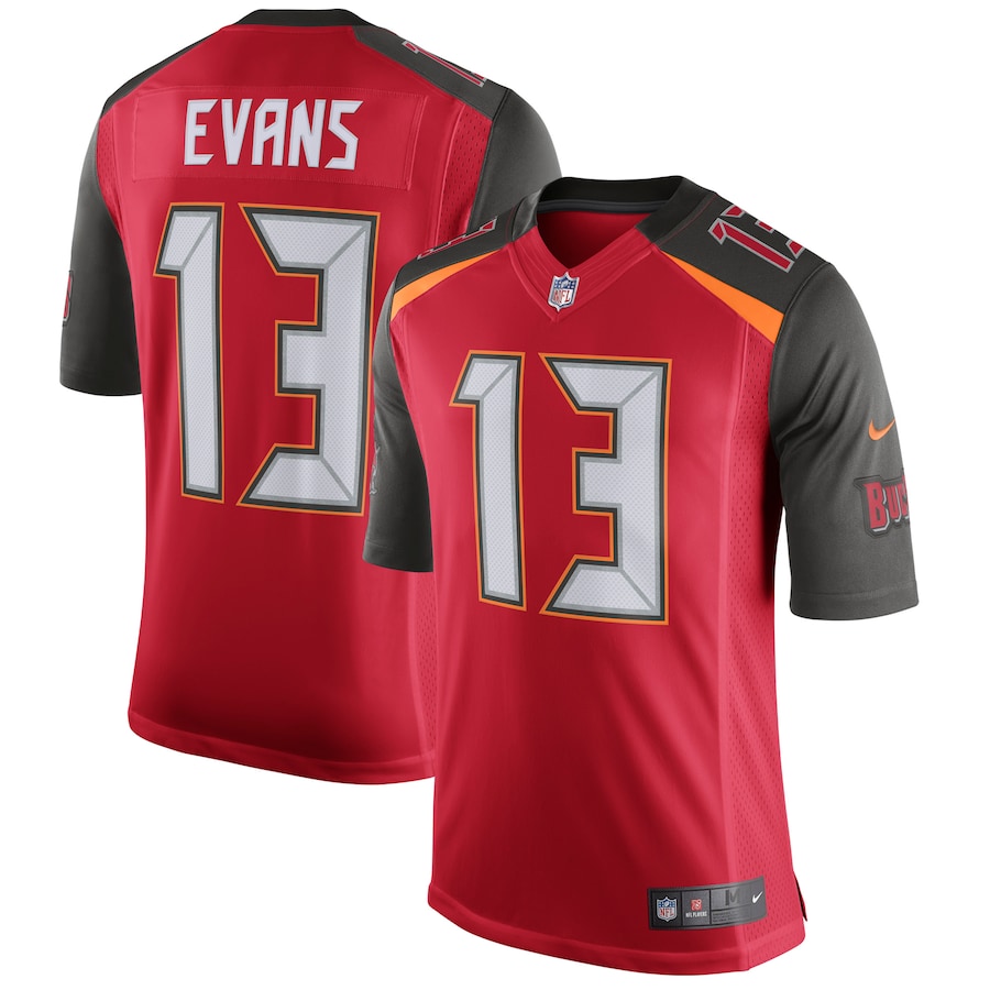 Tampa Bay Buccaneers Mike Evans Speed Limited Red Football Jersey product image