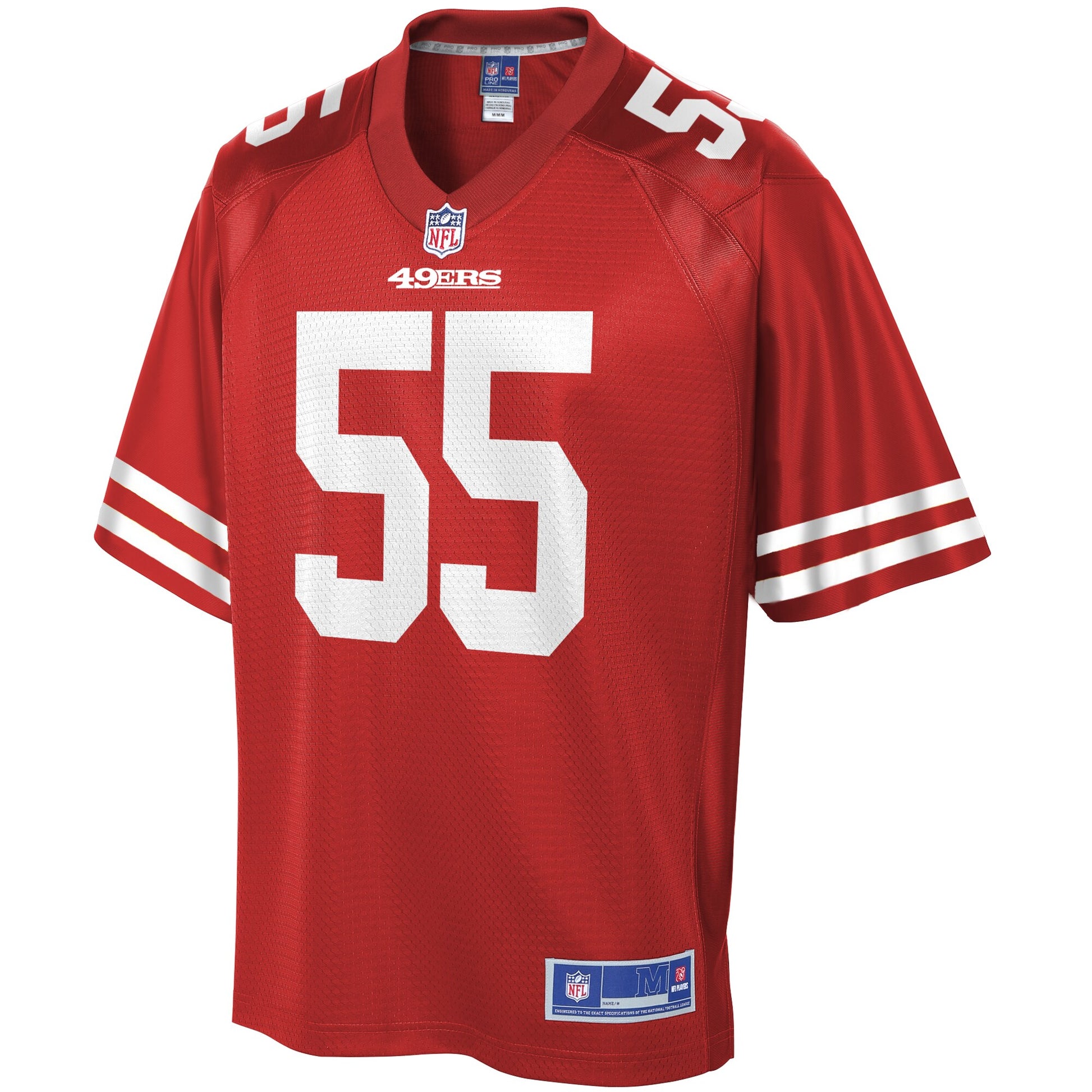 San Francisco 49ers Dee Ford 1969 Pro Line Scarlet Football Jersey product image