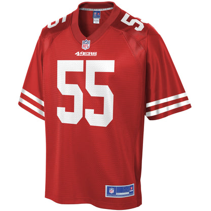 San Francisco 49ers Dee Ford 1969 Pro Line Scarlet Football Jersey product image