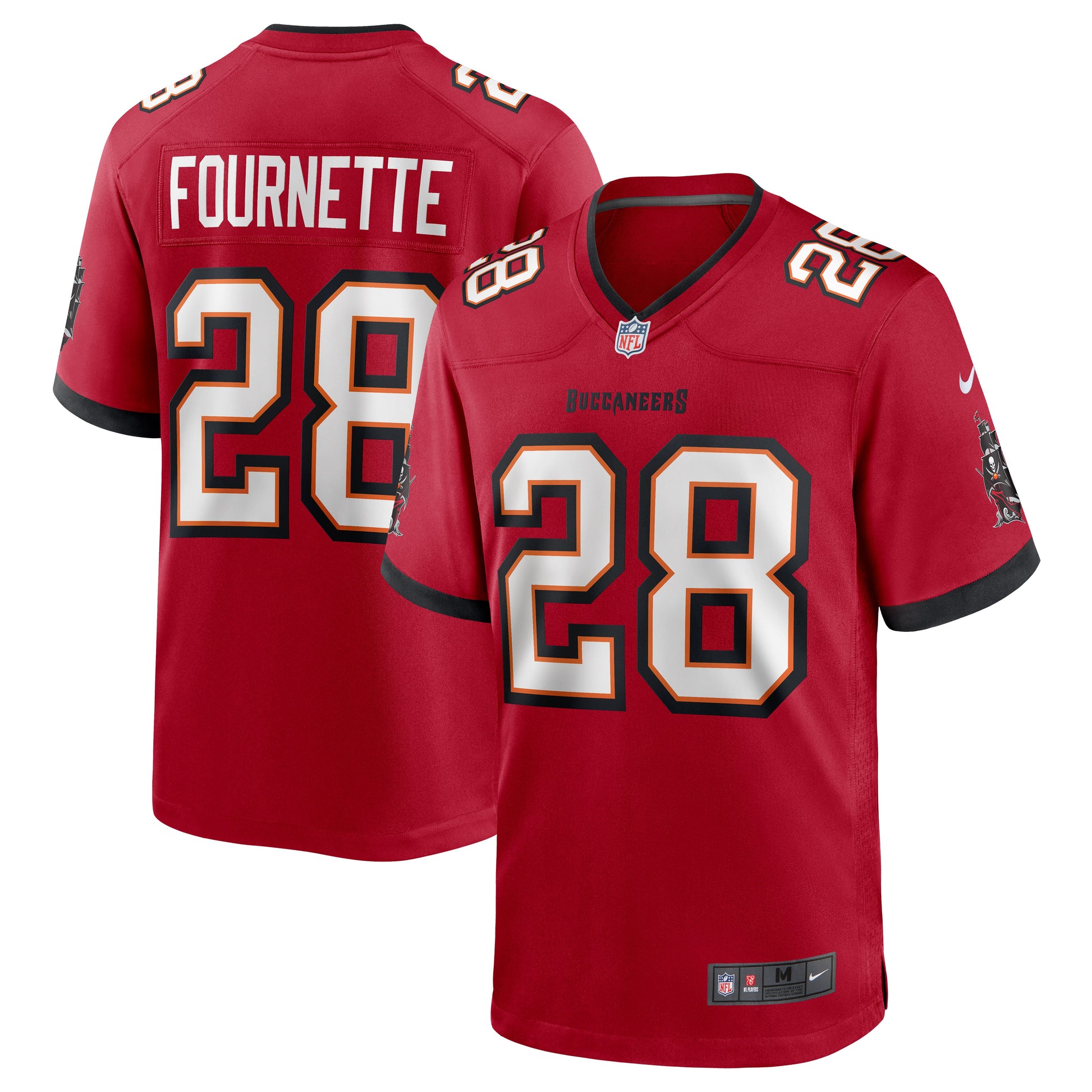 Tampa Bay Buccaneers Leonard Fournette Game Red Football Jersey product image