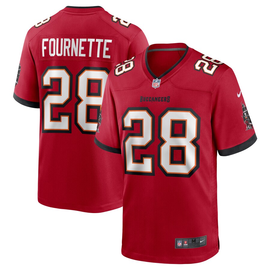 Tampa Bay Buccaneers Leonard Fournette Game Red Football Jersey product image