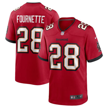 Tampa Bay Buccaneers Leonard Fournette Game Red Football Jersey product image