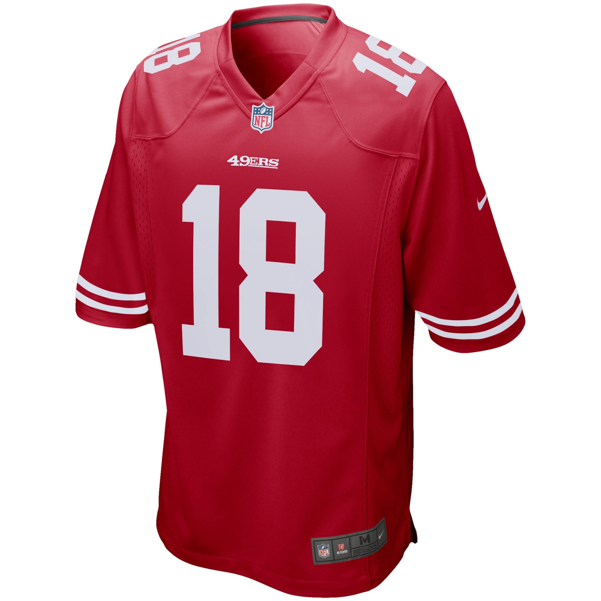 San Francisco 49ers Dante Pettis 1957 Game Scarlet Football Jersey product image