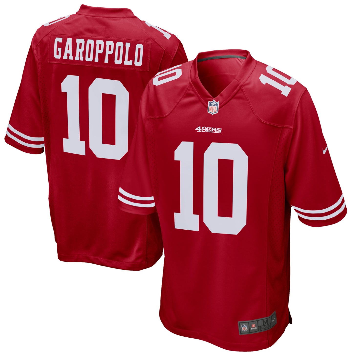 San Francisco 49ers Jimmy Garoppolo 1917 Game Scarlet Football Jersey product image