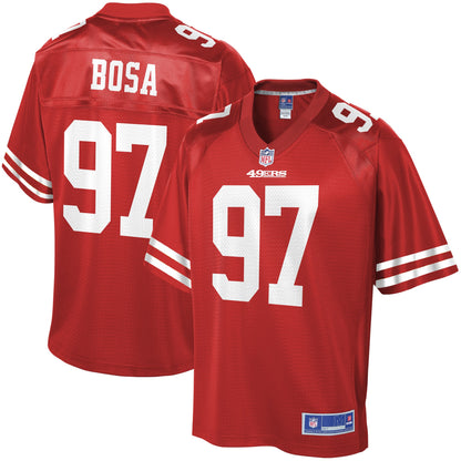 San Francisco 49ers Nick Bosa 1953 Pro Line Scarlet Football Jersey product image