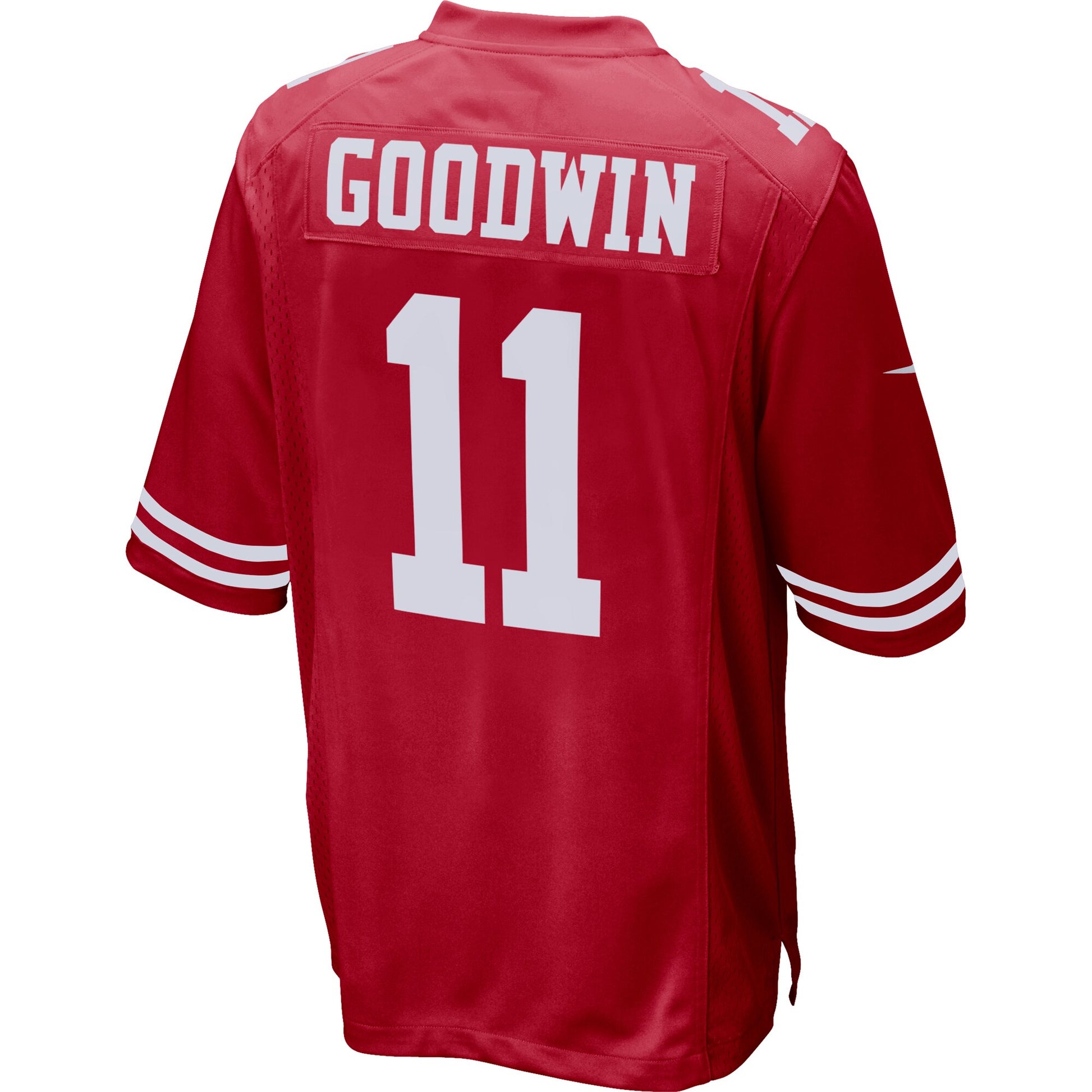 San Francisco 49ers Marquise Goodwin 1976 Game Scarlet Football Jersey product image