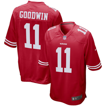 San Francisco 49ers Marquise Goodwin 1976 Game Scarlet Football Jersey product image