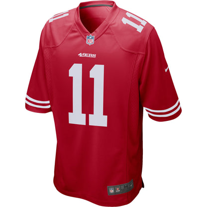 San Francisco 49ers Marquise Goodwin 1976 Game Scarlet Football Jersey product image