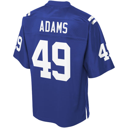 Indianapolis Colts Matthew Adams Pro Line Big & Tall Royal Football Jersey product image
