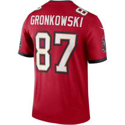 Tampa Bay Buccaneers Rob Gronkowski Red Football Jersey product image