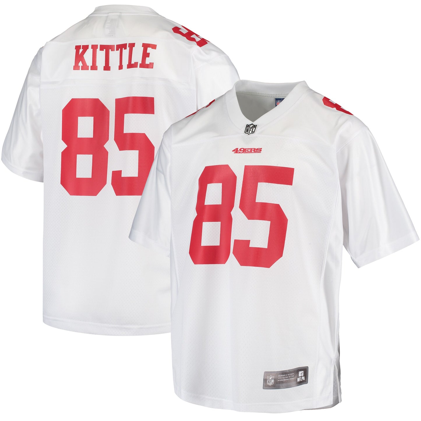 San Francisco 49ers George Kittle 1936 Pro Line White Football Jersey product image