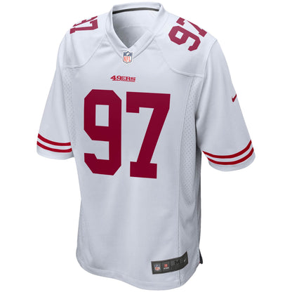 San Francisco 49ers Nick Bosa 1937 Game White Football Jersey product image