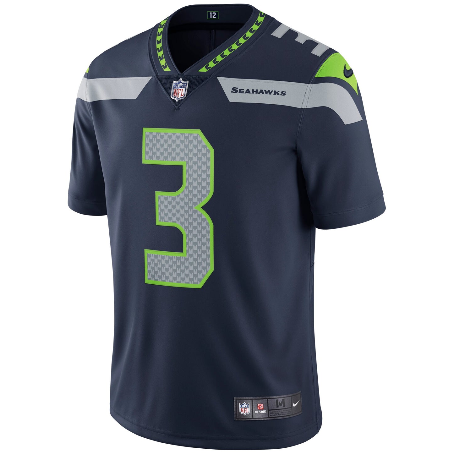 Seattle Seahawks Russell Wilson 1983 Limited Navy Football Jersey product image