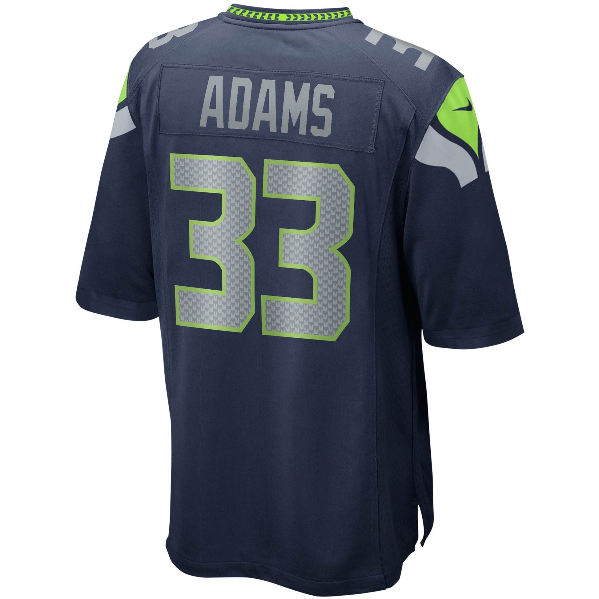 Seattle Seahawks Jamal Adams 1985 Game Navy Football Jersey product image