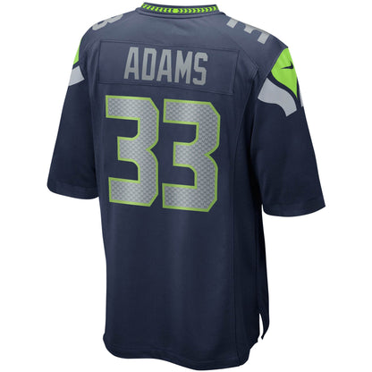 Seattle Seahawks Jamal Adams 1985 Game Navy Football Jersey product image
