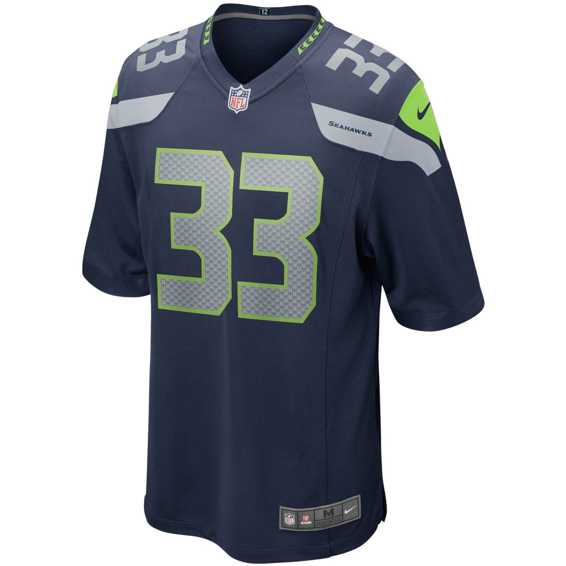 Seattle Seahawks Jamal Adams 1985 Game Navy Football Jersey product image