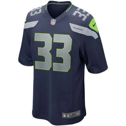 Seattle Seahawks Jamal Adams 1985 Game Navy Football Jersey product image