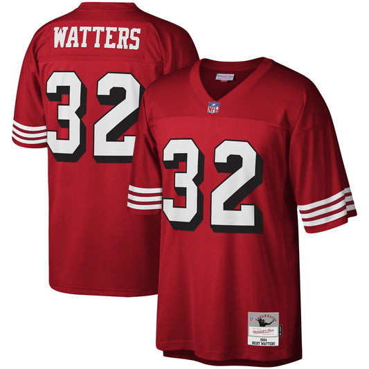 San Francisco 49ers Ricky Watters 1928 Legacy Scarlet Football Jersey product image