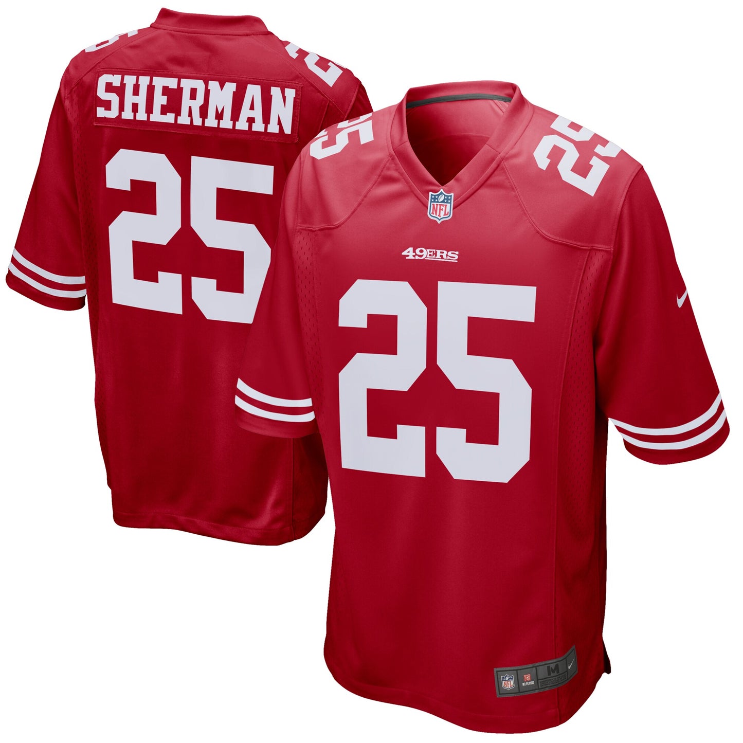 San Francisco 49ers Richard Sherman 1923 Game Scarlet Football Jersey product image