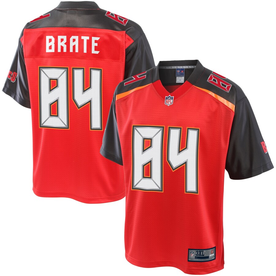 Tampa Bay Buccaneers Cameron Brate Pro Line Big & Tall Red Football Jersey product image