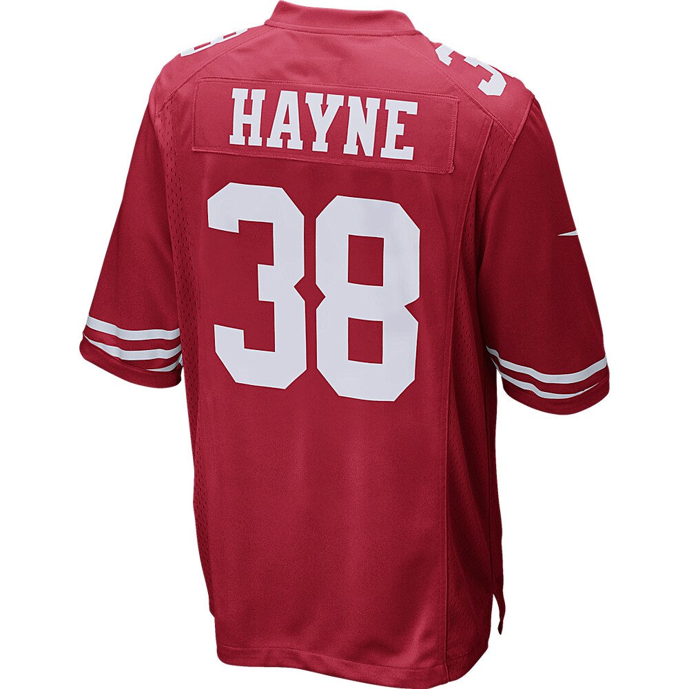 San Francisco 49ers Jarryd Hayne 1974 Game Scarlet Football Jersey product image