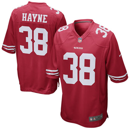 San Francisco 49ers Jarryd Hayne 1974 Game Scarlet Football Jersey product image
