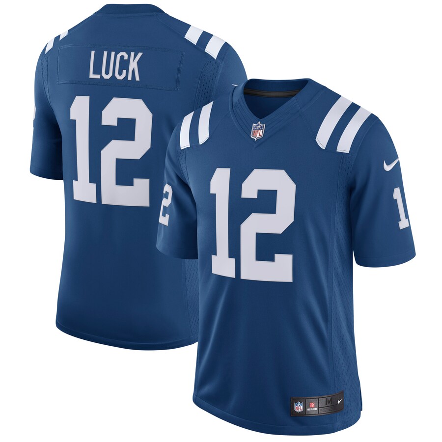 Indianapolis Colts Andrew Luck Speed Limited Royal Football Jersey product image