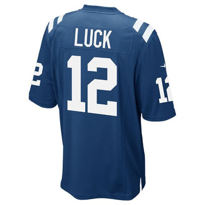 Indianapolis Colts Andrew Luck/white Team Game Football Jersey product image