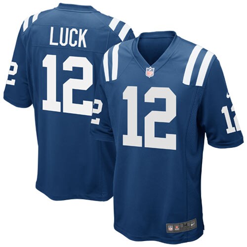 Indianapolis Colts Andrew Luck/white Team Game Football Jersey product image