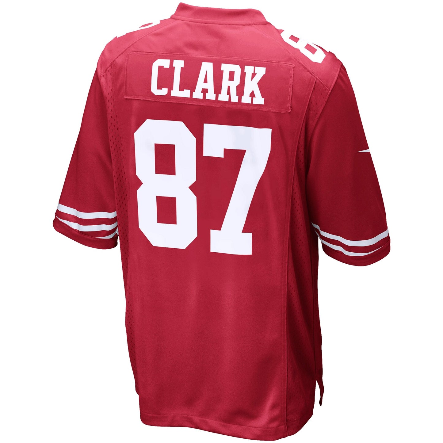 San Francisco 49ers Dwight Clark 1955 Game Cardinal Football Jersey product image