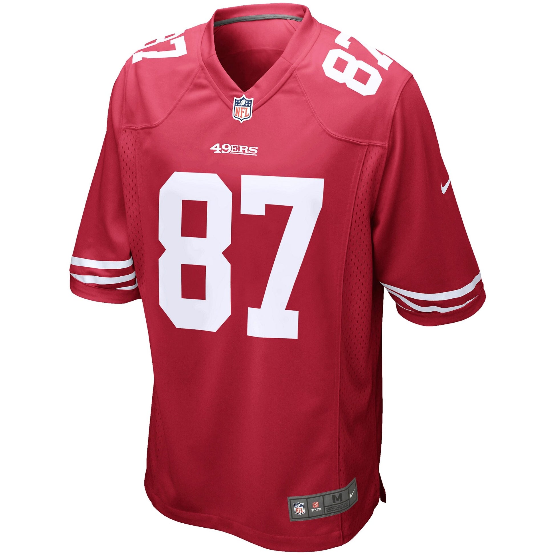 San Francisco 49ers Dwight Clark 1955 Game Cardinal Football Jersey product image
