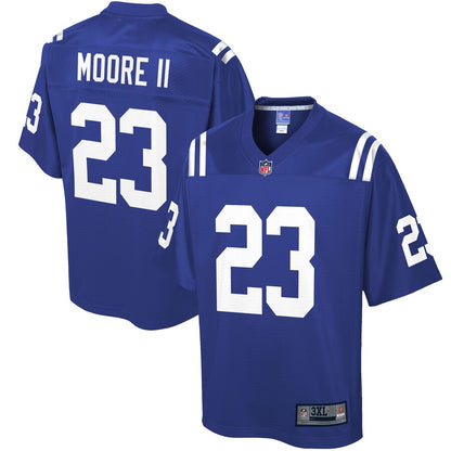 Indianapolis Colts Kenny Moore Pro Line Big & Tall Royal Football Jersey product image