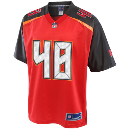Tampa Bay Buccaneers Jack Cichy Pro Line Big & Tall Red Football Jersey product image