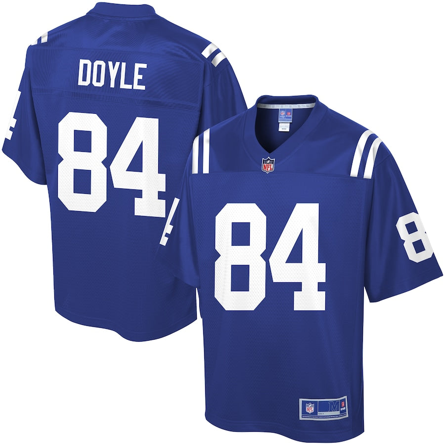 Indianapolis Colts Jack Doyle Pro Line Team Color Royal Football Jersey product image
