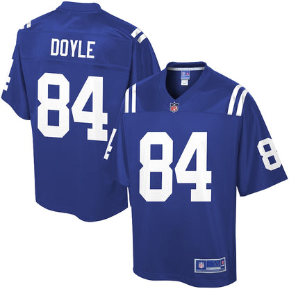 Indianapolis Colts Jack Doyle Pro Line Team Color Royal Football Jersey product image