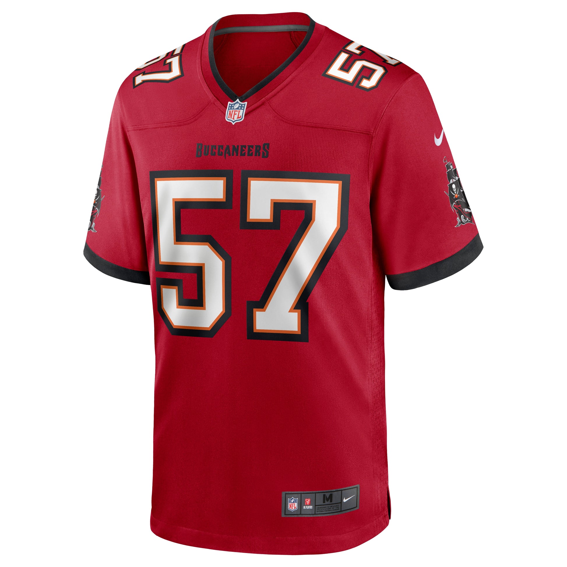 Tampa Bay Buccaneers Quinton Bell Game Red Football Jersey product image