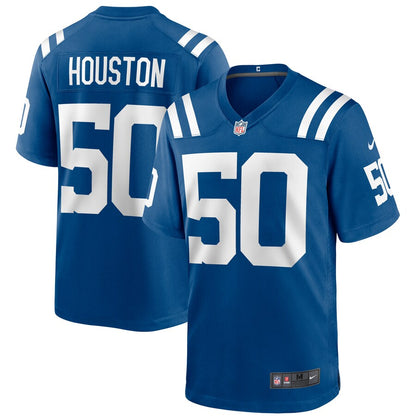 Indianapolis Colts Justin Houston Game Royal Football Jersey product image
