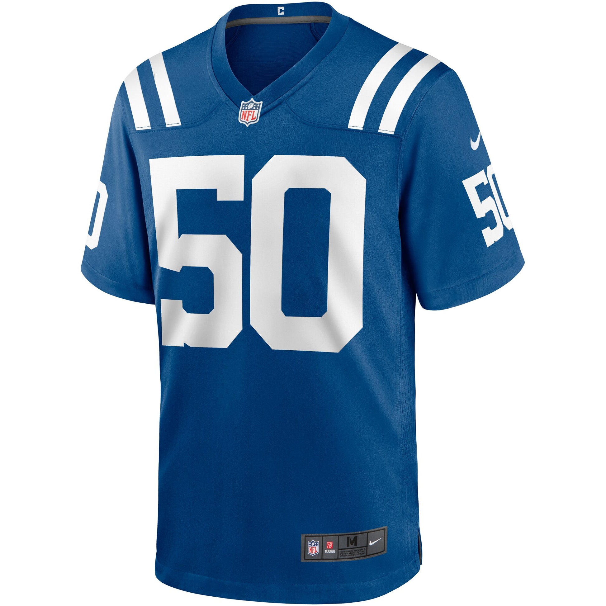 Indianapolis Colts Justin Houston Game Royal Football Jersey product image