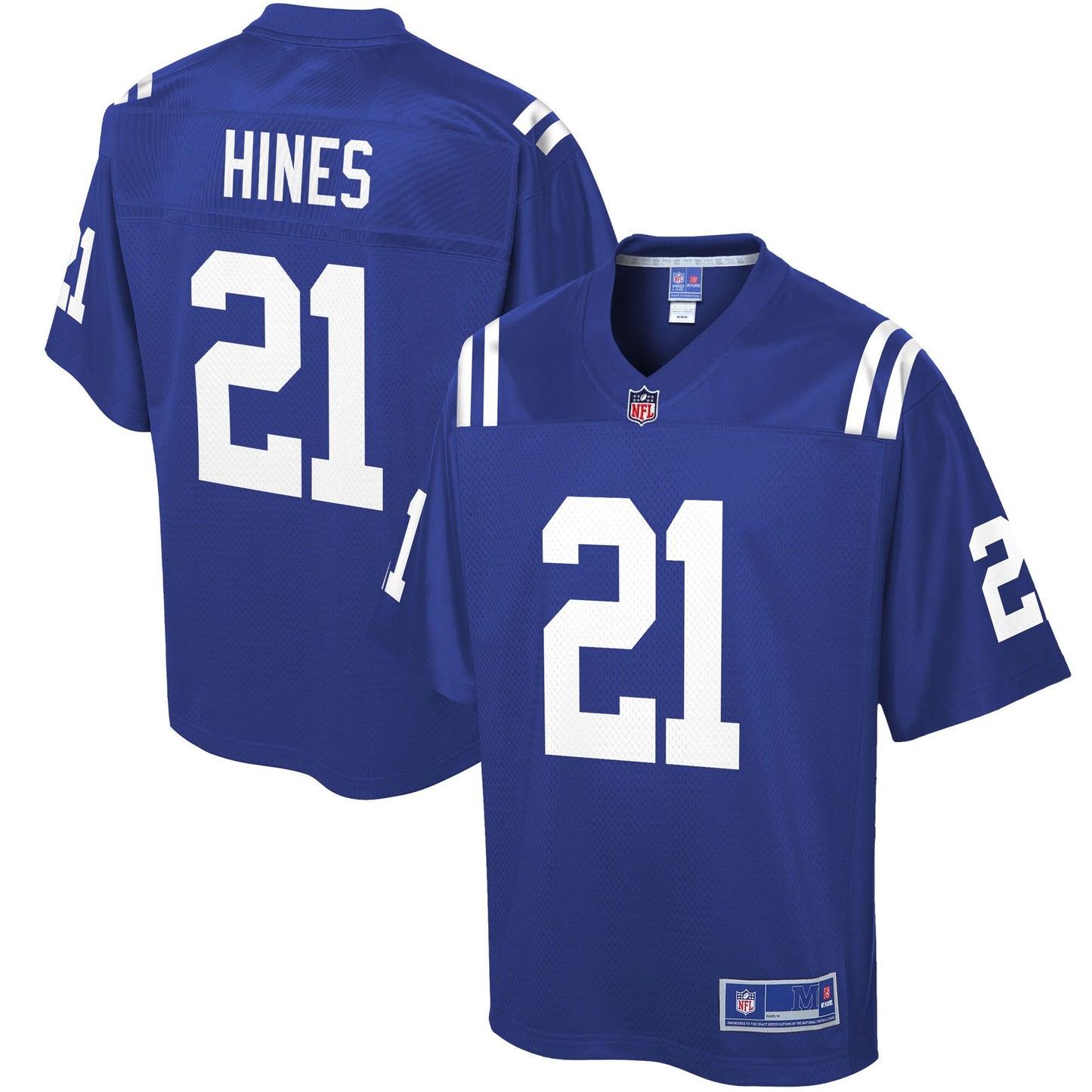 Indianapolis Colts Nyheim Hines Pro Line Royal Football Jersey product image