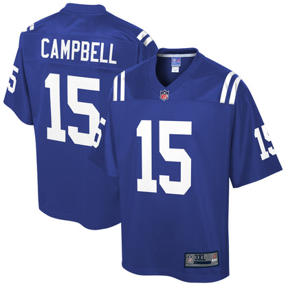 Indianapolis Colts Parris Campbell Pro Line Big & Tall Royal Football Jersey product image