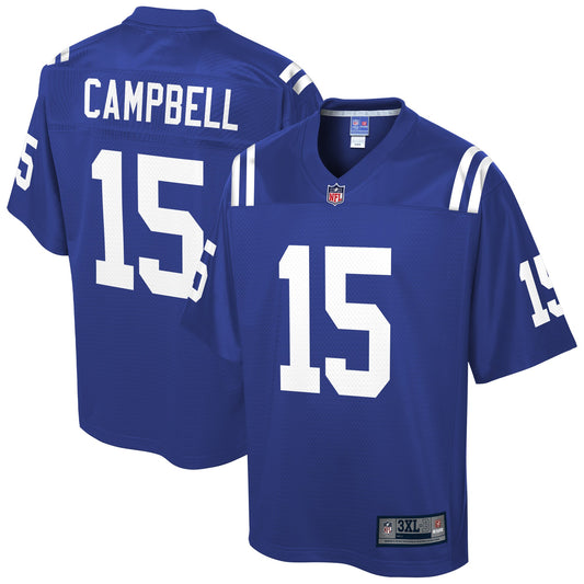 Indianapolis Colts Parris Campbell Pro Line Big & Tall Royal Football Jersey product image